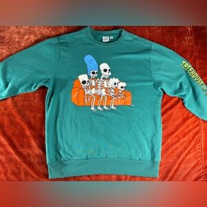 The simpsons tree house of horror crewneck sweater